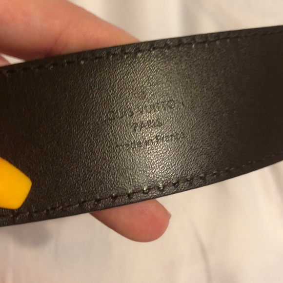 REAL LOUIS VUITTON BELT - Picture 2 of 2